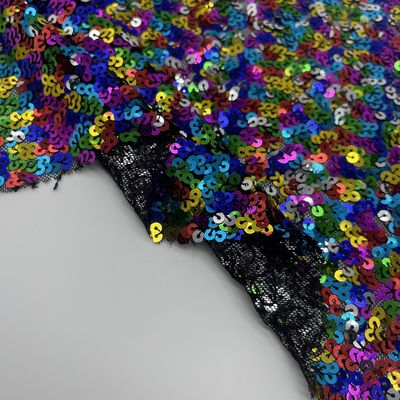 Sequins Embroidered Textiles Various Patterns Available M13-040