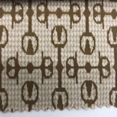 Home Textile Knitting Jacquard Fabric 46%Polyester 51%Rayon 3%Sp 160CM 280GSM F01-DS62737