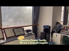 2023 55%Linen 45%Rayon tingiram a tela 165gsm viscosa de linho respirável para a roupa das mulheres